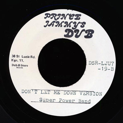 Pad Anthony - Don't Let Me Down  /  Super Power Band - Version (Japan) (7")
