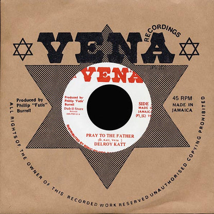 Delroy Katt - Pray To The Father  /  Version (Japan) (7")