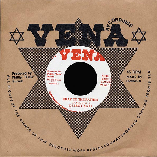 Delroy Katt - Pray To The Father  /  Version (Japan) (7")