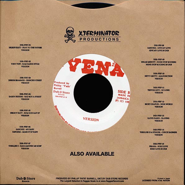 Delroy Katt - Pray To The Father  /  Version (Japan) (7")