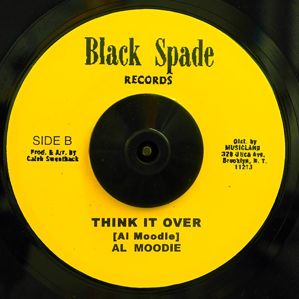Caleb Sweetback - Zion Here I Come  /  Al Moodie - Think It Over (7")