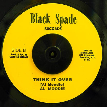Caleb Sweetback - Zion Here I Come  /  Al Moodie - Think It Over (7")