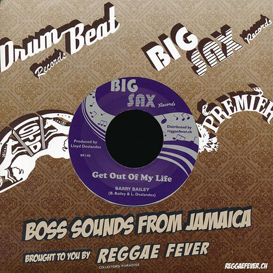 Barry Bailey - Get Out Of My Life  /  Barry Bailey - Get Out Of My Life Version (7")
