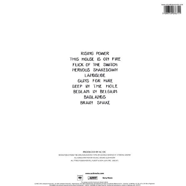 AC/DC - Flick Of The Switch (LP) - PureSound Records