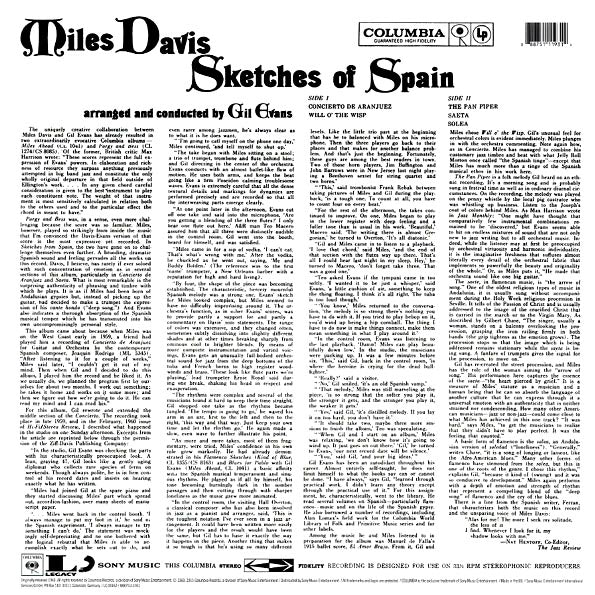 Miles Davis - Sketches Of Spain (LP) - PureSound Records