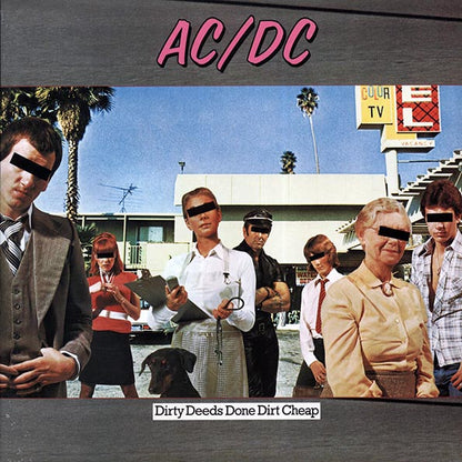 AC/DC - Dirty Deeds Done Dirt Cheap (LP) - PureSound Records