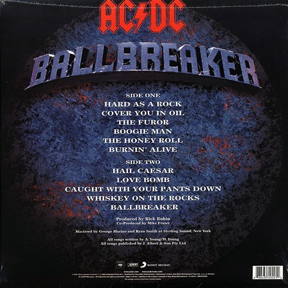 AC/DC - Ballbreaker (LP) - PureSound Records