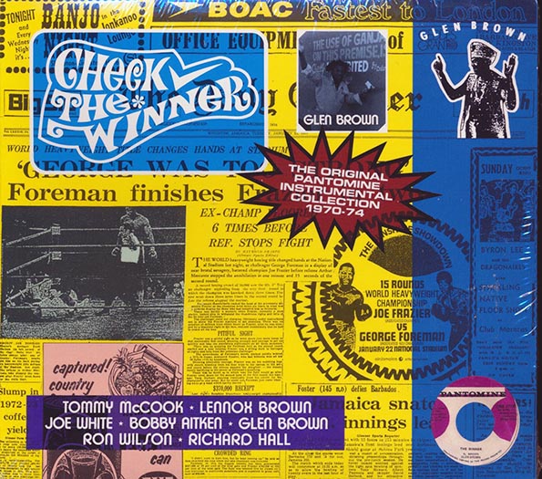 Glen Brown - Check The Winner: The Original Pantomine Instrumental Collection 1970-74 (CD)