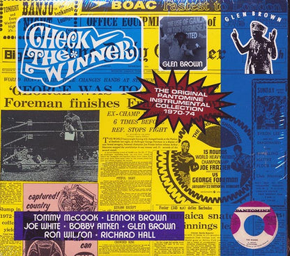 Glen Brown - Check The Winner: The Original Pantomine Instrumental Collection 1970-74 (CD)