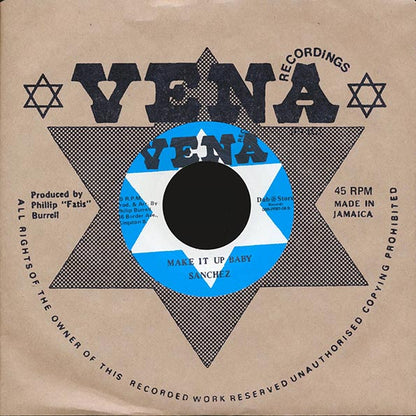 Sanchez - My Baby  /  Sanchez - Make It Up Baby (Japan) (7")