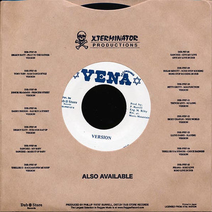 Thriller U - Raggamuffin Mi Soup  /  Version (rhythm: "Tonight / Turn On The Heat") (Japan) (7")