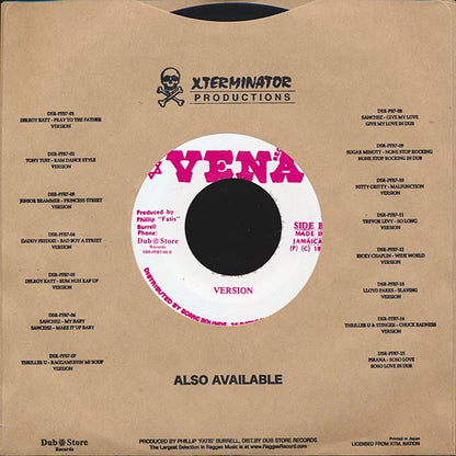 Delroy Katt - Rum Nuh Rap Up  /  Version (Japan) (7")