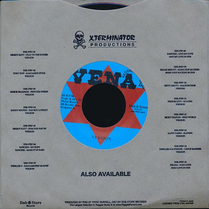 Daddy Freddy - Bad Boy A Street  /  Version (Japan) (7")