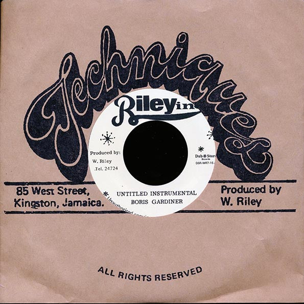 Boris Gardiner - Lonely Place  /  Boris Gardiner - Untitled Instrumental (Japan) (7")