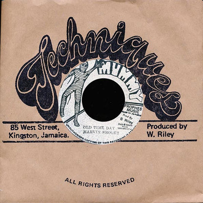 Marvin Brooks - Old Time Day  /  The Mercenaries - Version (Japan) (7")