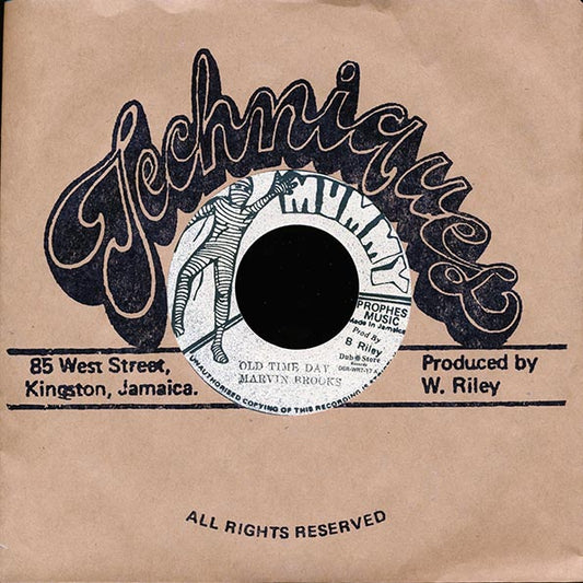 Marvin Brooks - Old Time Day  /  The Mercenaries - Version (Japan) (7")
