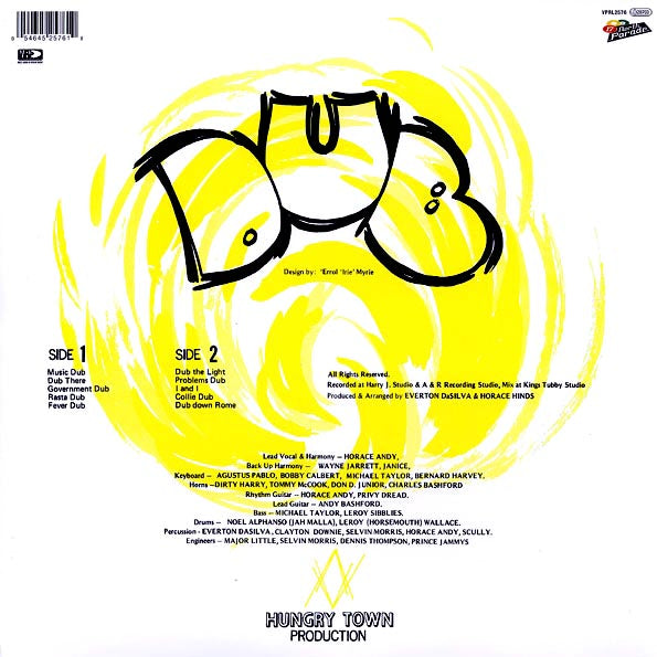 Horace Andy - In The Light Dub (LP) - PureSound Records