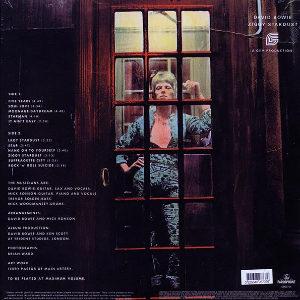 David Bowie - The Rise And Fall Of Ziggy Stardust And The Spiders From Mars (LP) - PureSound Records