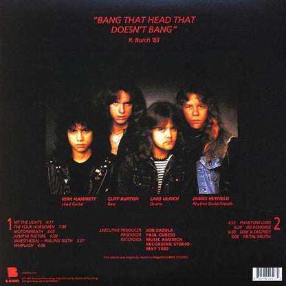 Metallica - Kill 'Em All (LP) - PureSound Records