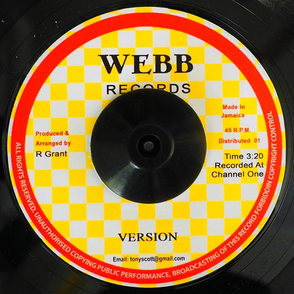 Rupert Grant - Mount Zion  /  Version (7")