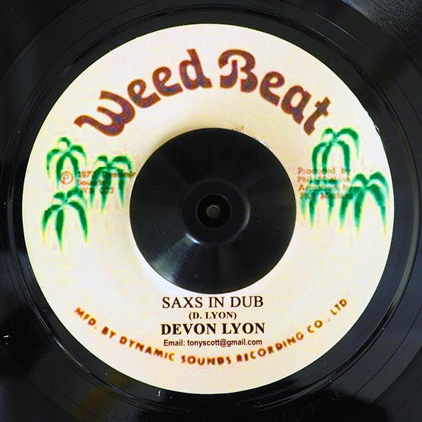 Devon Lyon - Shadow After Dark  /  Sas In Dub (7")