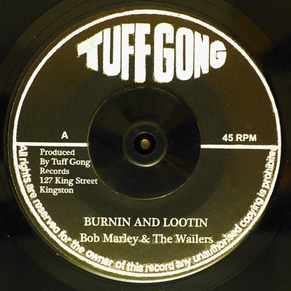 Bob Marley - Burnin And Lootin  /  Bob Marley - Rastaman Chant (7")