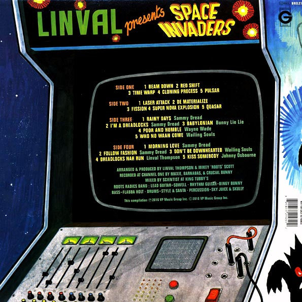 Scientist - Linval Presents Space Invaders + Bonus Vocals Album (LP)