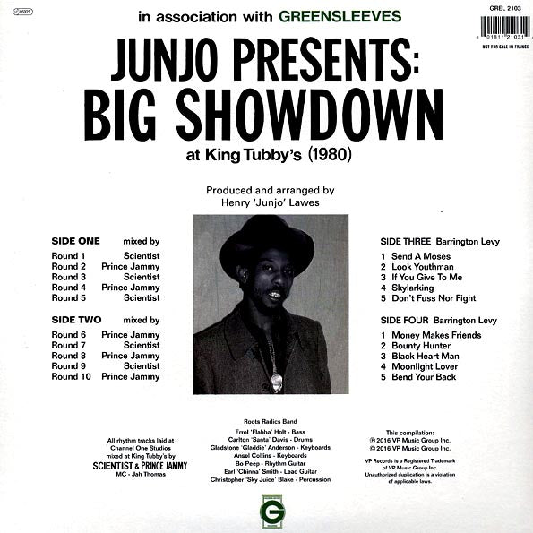Scientist, Prince Jammy - Junjo Presents Big Showdown At King Tubby's + Bonus Vocals Album (LP)