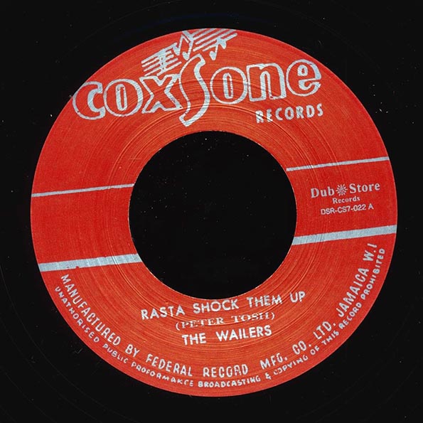 The Wailers - Rasta Shock Them Up  /  Soul Brothers - Ringo's Ska (7")