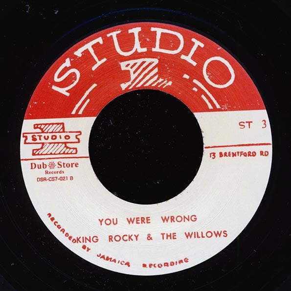 Soul Brothers - East Man Ska  /  King Rocky & The Willows - You Were Wrong (7")