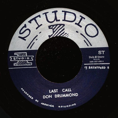 Don Drummond - Last Call  /  Don Drummond - Last Call Take 2 (Japan) (7")