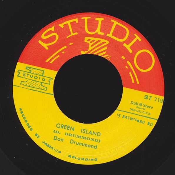 Don Drummond - Gypsy Song  /  Don Drummond - Green Island (Japan) (7")