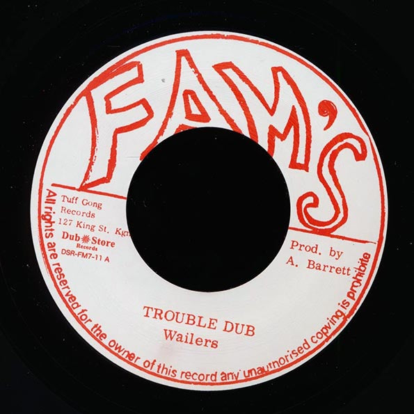 The Wailers - Trouble Dub  /  The Wailers - Dub Feeling (Japan) (7")