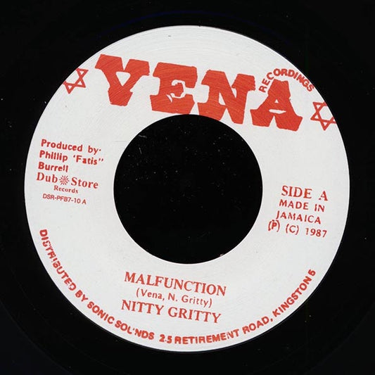 Nitty Gritty - Malfunction  /  Version (7")