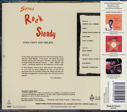 Lynn Taitt & The Jets - Sounds Rock Steady (CD)