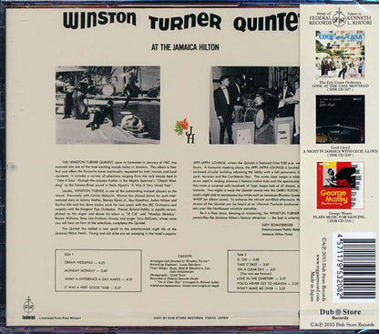 Winston Turner Quintet - At The Jamaica Hilton In The Jippi Jappa Lounge (CD)