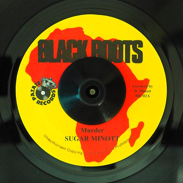 Sugar Minott - Murder  /  Version (7")