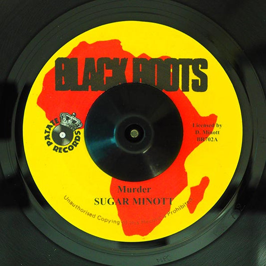 Sugar Minott - Murder  /  Version (7")