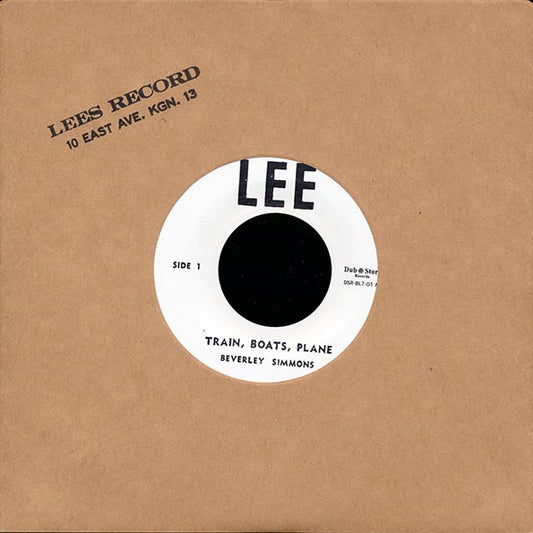 Beverly Simmons - Train, Boats, Plane  /  Beverly Simmons - Please Don't Leave Me (Japan) (7")