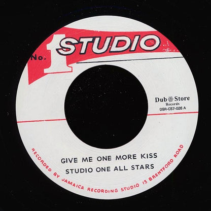 Don Drummond & The Skatalites - Man In The Street  /  Studio One All Stars - Give Me One More Kiss (Japan) (7")
