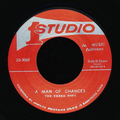 Hortense Ellis - Groovy Kind Of Love  /  The Three Tops - A Man Of Chances (Japan) (7")