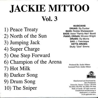Jackie Mittoo - Showcase Volume 3 (LP) - PureSound Records