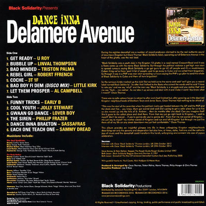 Linval Thompson, Early B, Triston Palmer, Jolly Stewart, Sammy Dread, Etc. - Dance Inna Delamere Avenue (LP) - PureSound Records