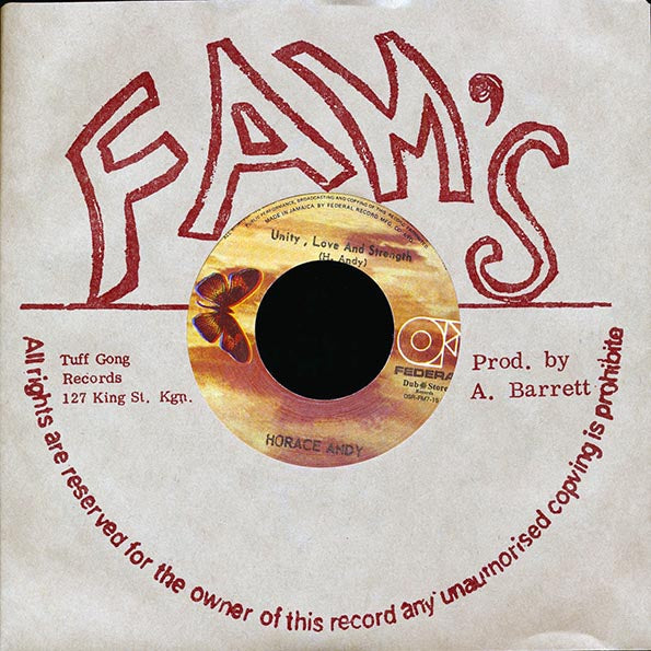 Horace Andy - Unity, Love & Strength  /  Horace Andy - I Stand Before You (Japan) (7")