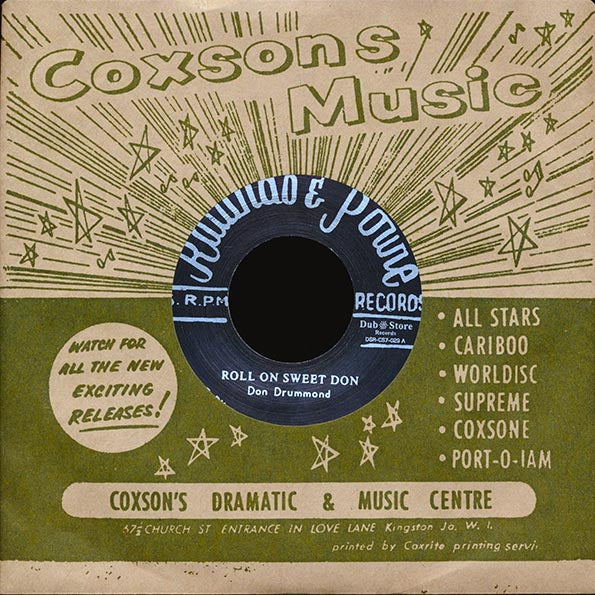 Don Drummond - Roll On Sweet Don  /  Cornell Campbell, Dimples - Jericho Road (Japan) (7")