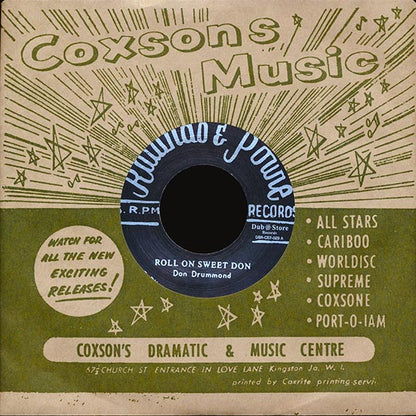 Don Drummond - Roll On Sweet Don  /  Cornell Campbell, Dimples - Jericho Road (Japan) (7")