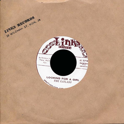 Gaylads - Looking For A Girl  /  Gaylads - Aren't You The Guy (Japan) (7")