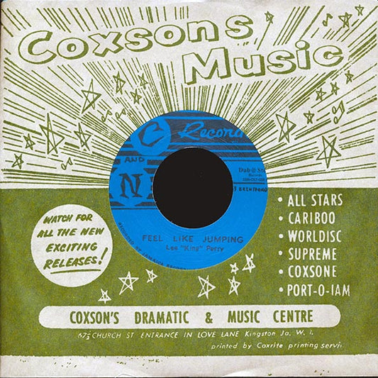 Lee Perry - Feel Like Jumping  /  Roland Alphonso & The Skatalites - Christine Keller (Japan) (7")