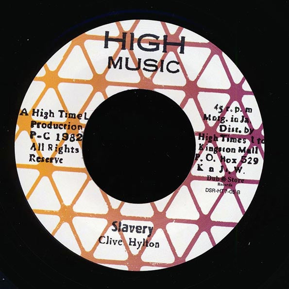 Clive Hylton - Slavery  /  Michael White - Cease Your Fire Arms (Japan) (7")
