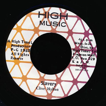 Clive Hylton - Slavery  /  Michael White - Cease Your Fire Arms (Japan) (7")